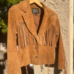 Genuine Suede Fringe Jacket!!!